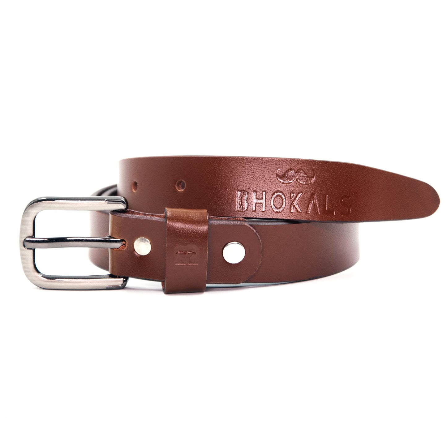 Bhokals Women Brown Leather Belt