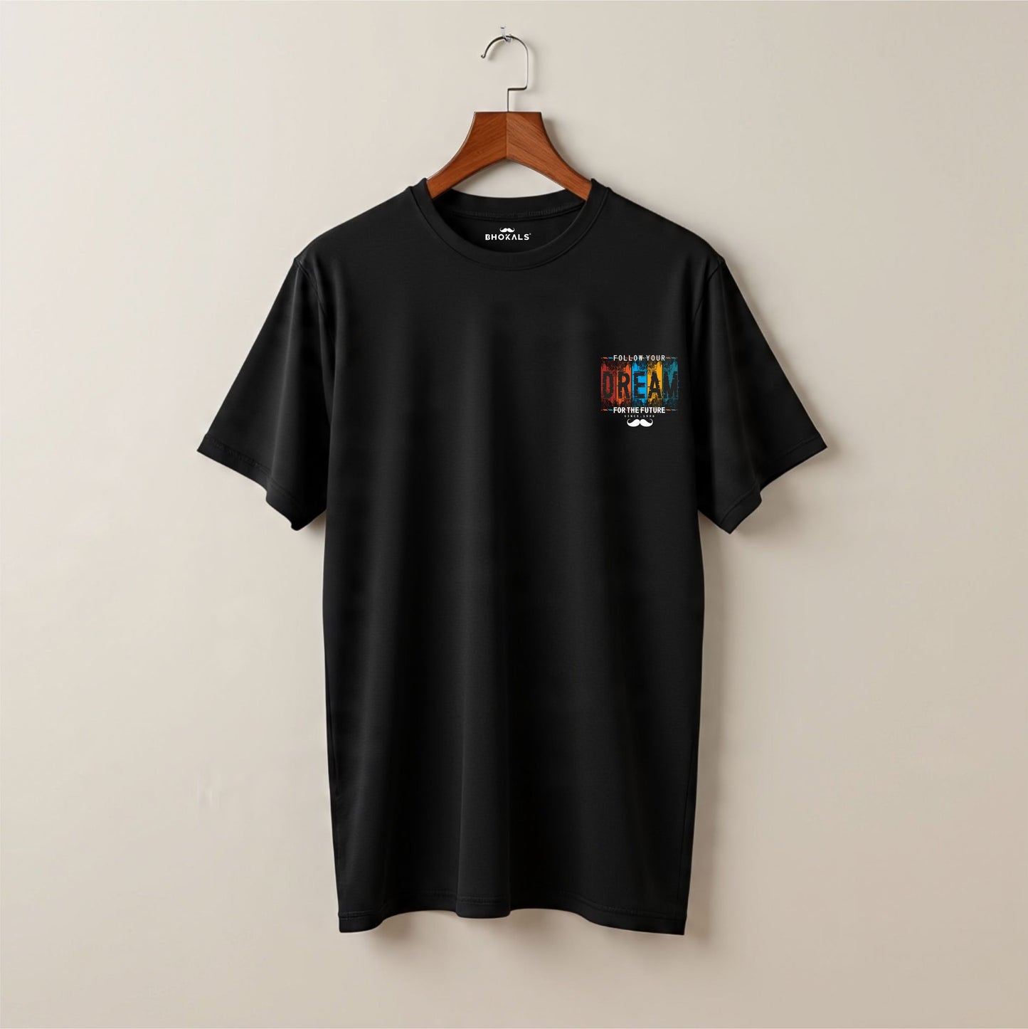 Bhokals Premium Oversized Front & Back Printed T-Shirt for Men - Dream