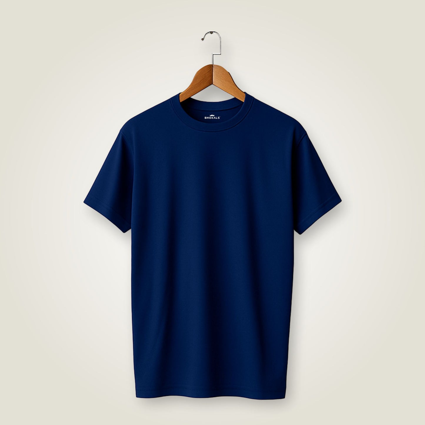 Plain Cotton Round neck Men T-Shirt