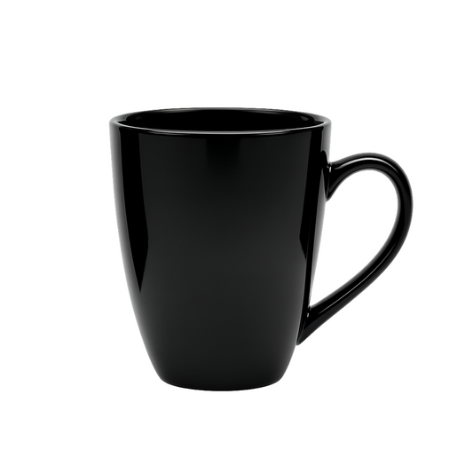 Bhokals Solid Black Coffee Mug