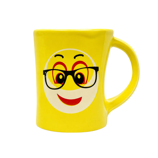 Bhokals Funny Emoji Yellow Coffee Mug