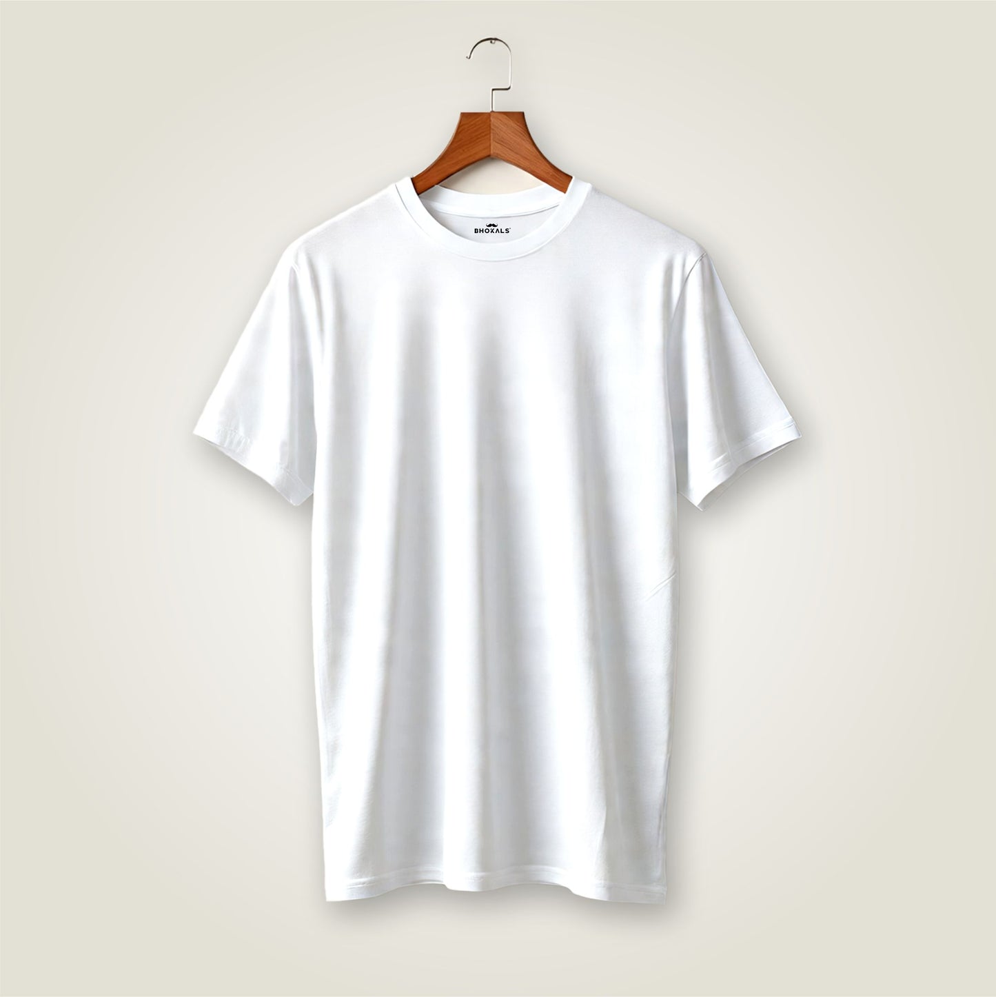 Plain Cotton Round neck Men T-Shirt