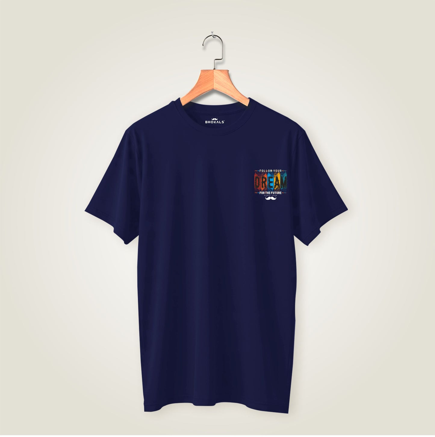 Bhokals Premium Oversized Front & Back Printed T-Shirt for Men - Dream