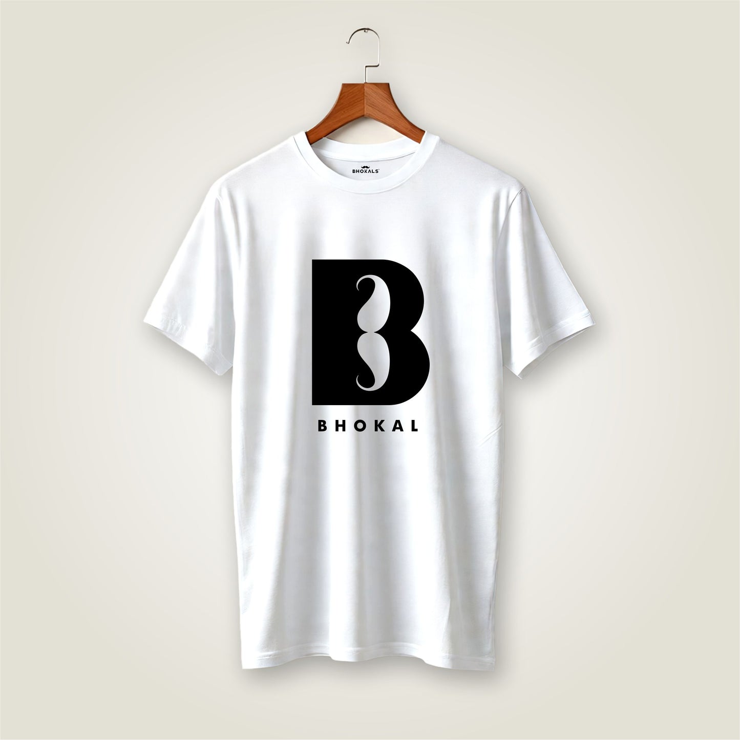 Big B Printed Round Neck Cotton Men T-Shirt