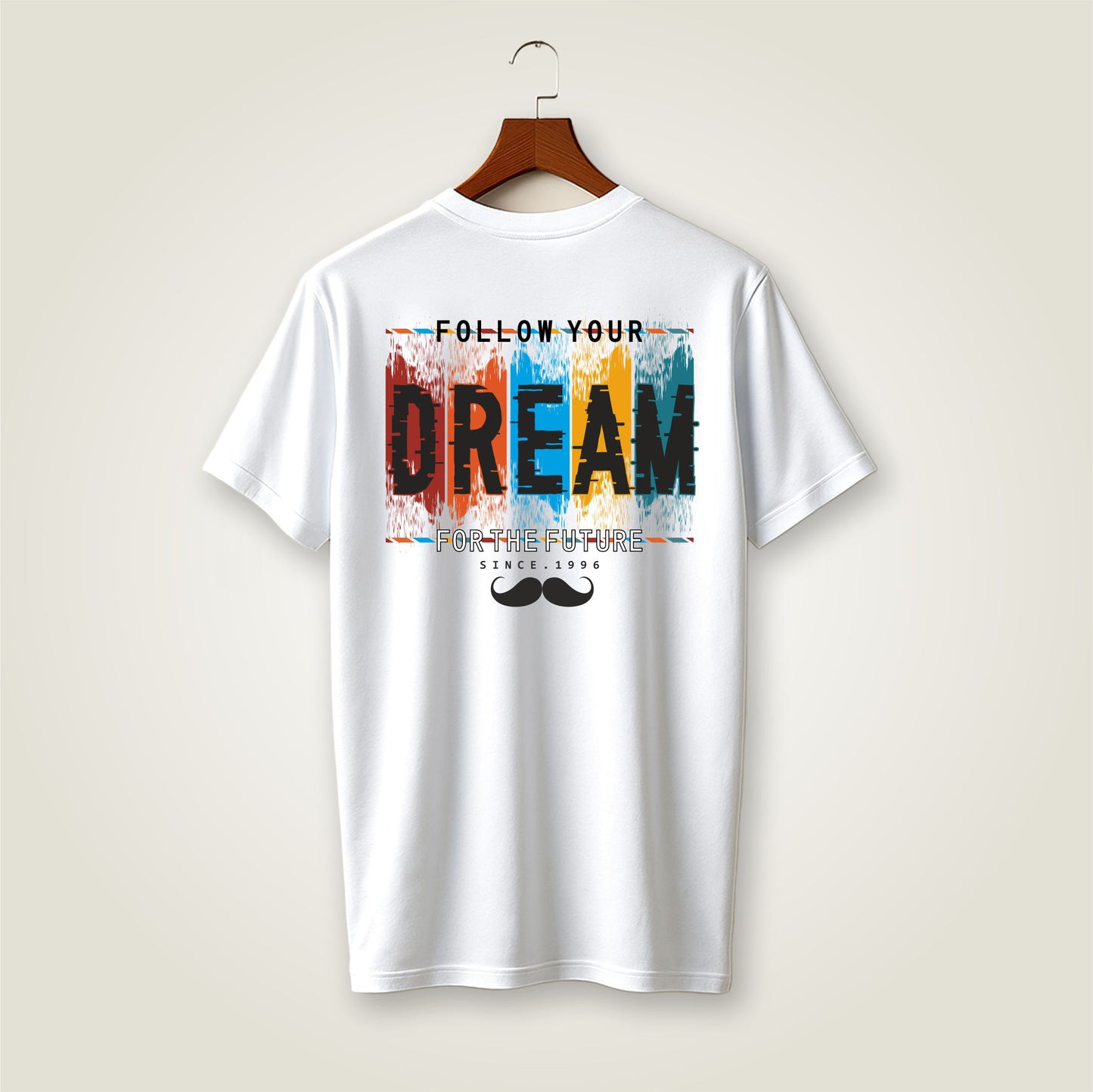 Bhokals Premium Oversized Front & Back Printed T-Shirt for Men - Dream