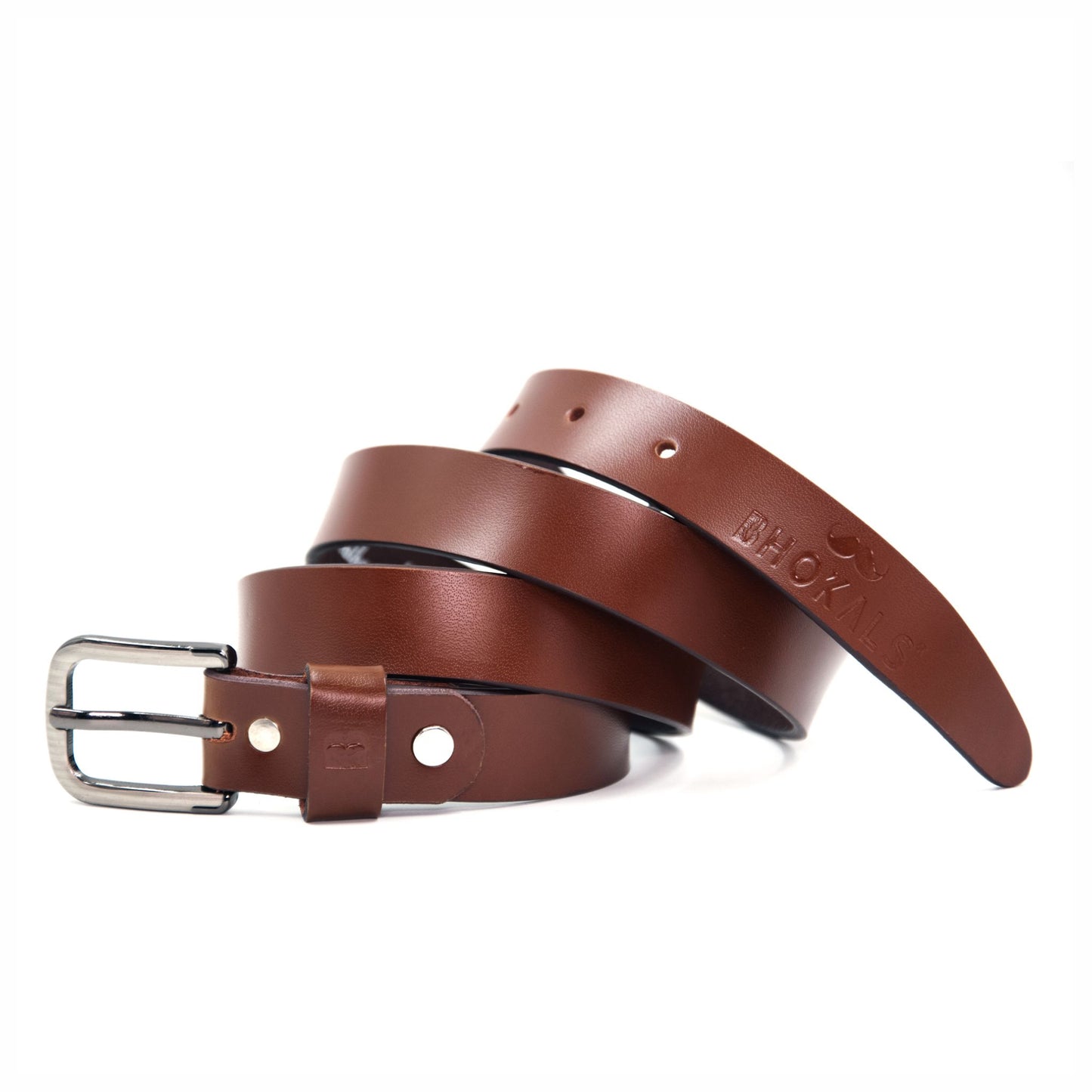 Bhokals Women Brown Leather Belt