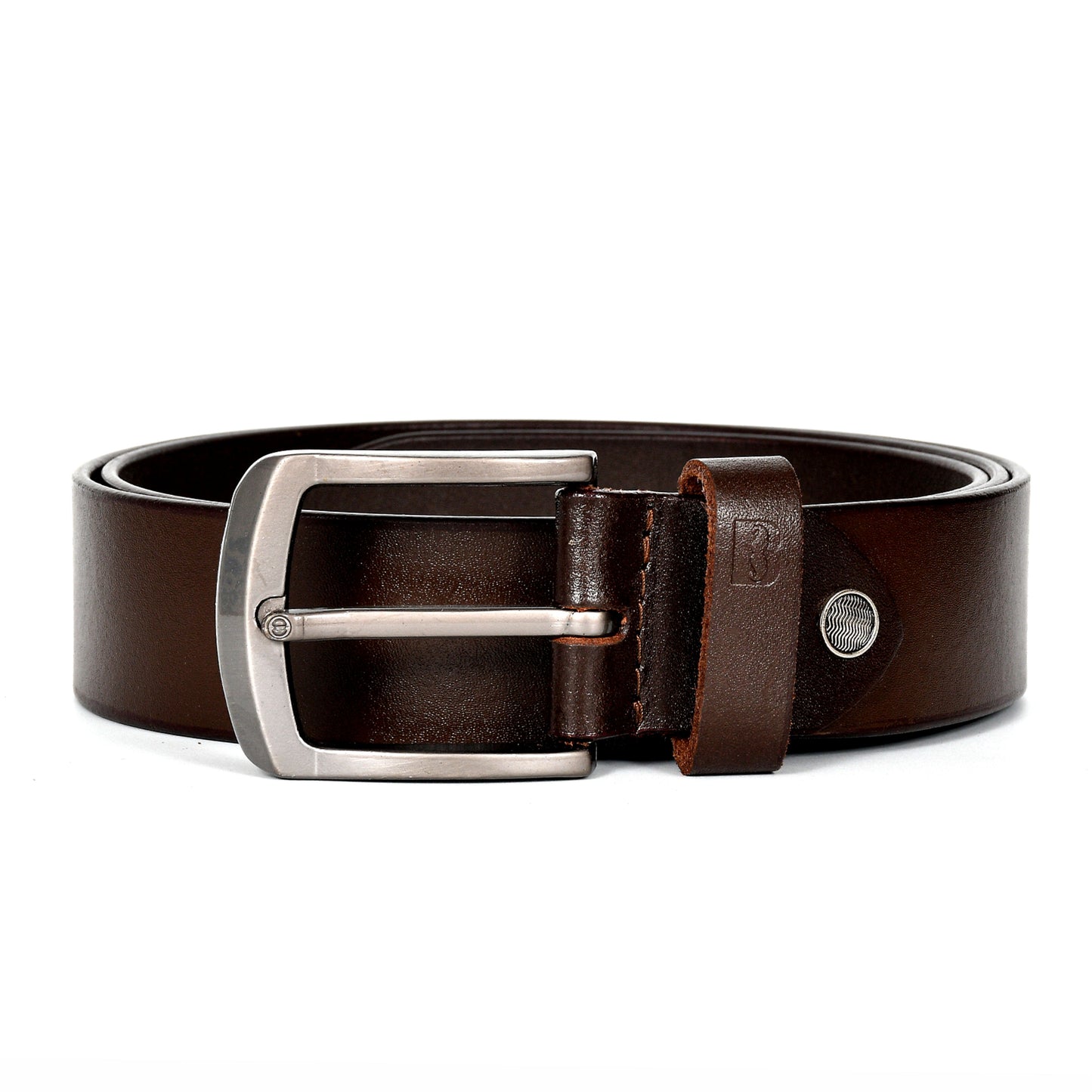 Bhokals Men Brown Casual Leather Belt