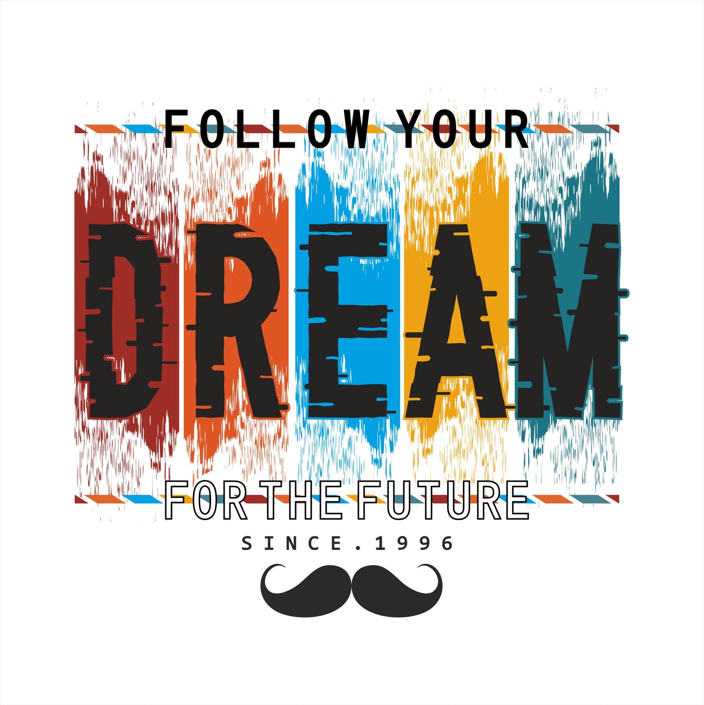 Bhokals Premium Oversized Front & Back Printed T-Shirt for Men - Dream