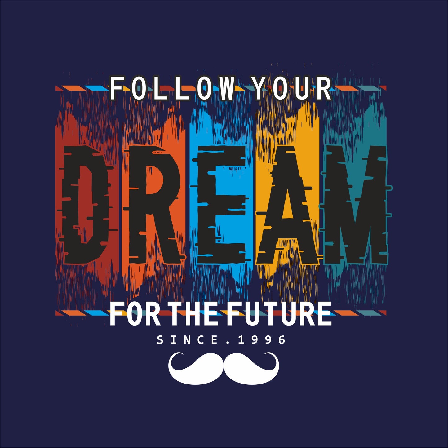 Bhokals Premium Oversized Front & Back Printed T-Shirt for Men - Dream