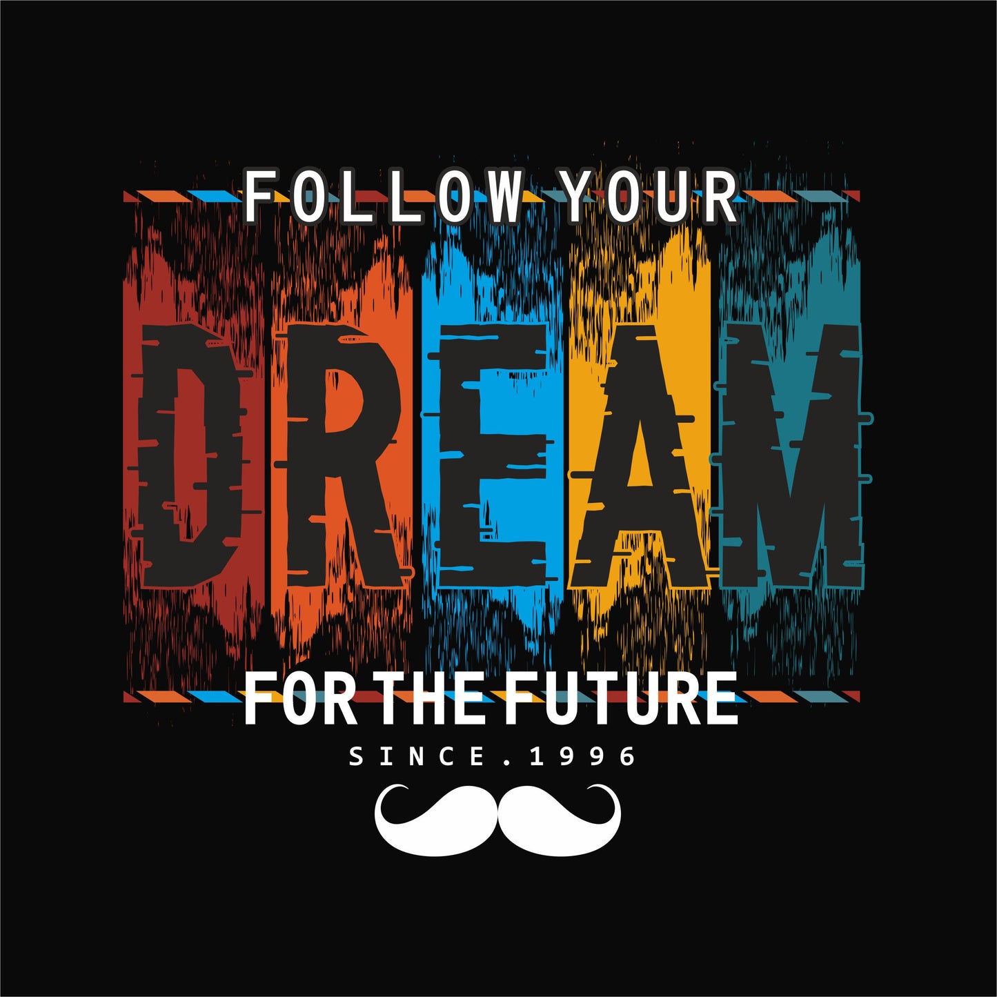 Bhokals Premium Oversized Front & Back Printed T-Shirt for Men - Dream