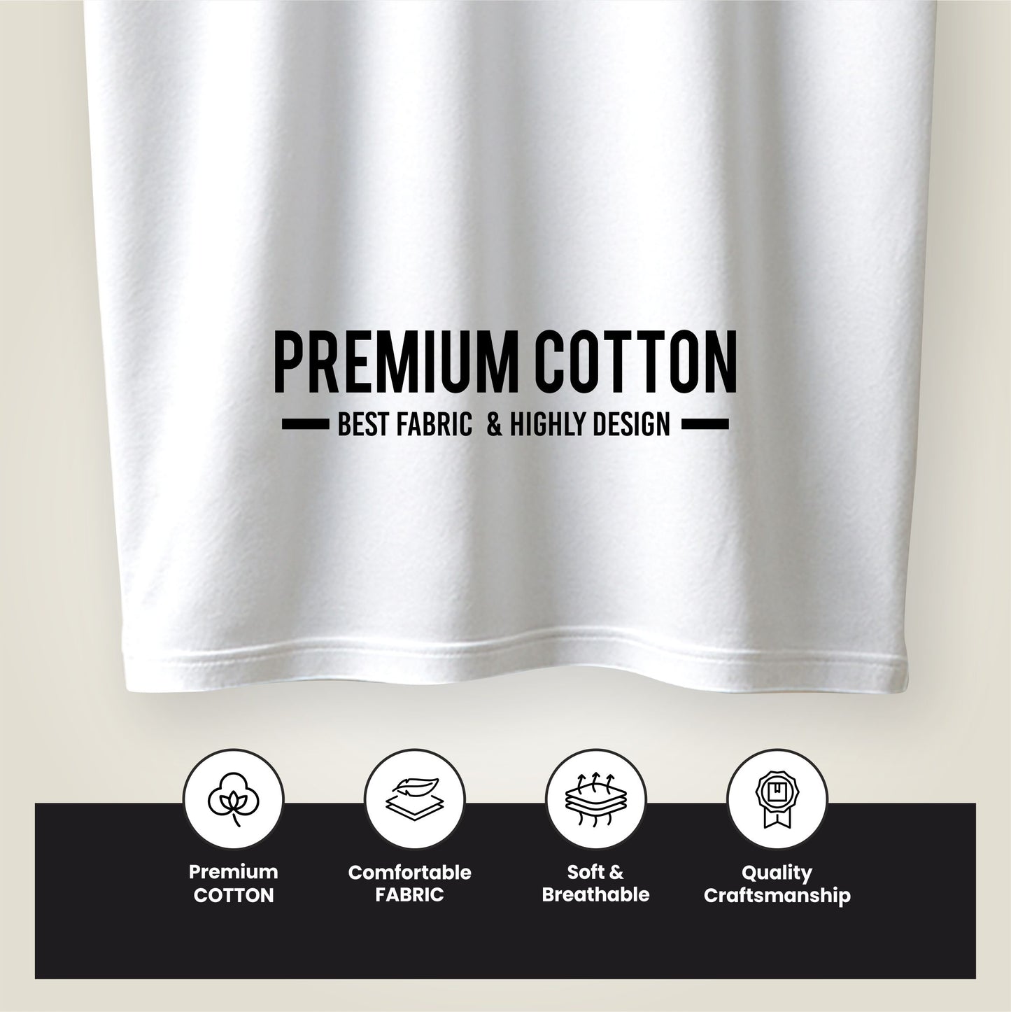 Plain Cotton Round neck Men T-Shirt