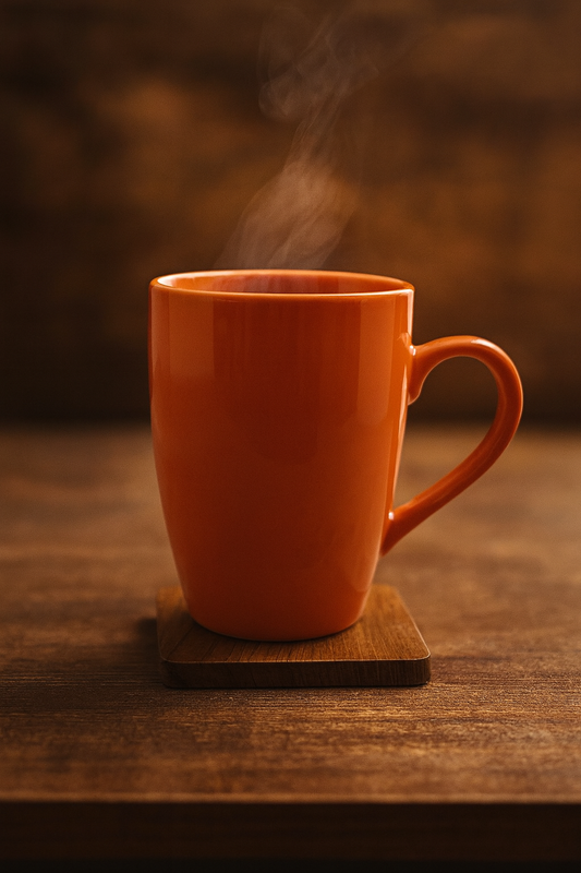 Bhokals Solid Orange Coffee Mug