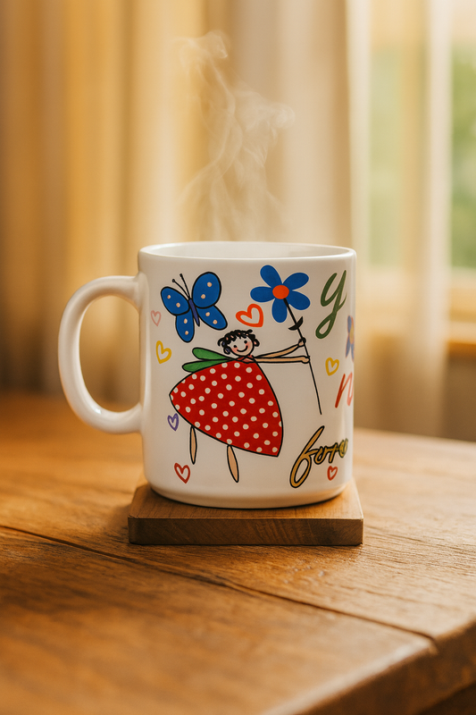 Bhokals  Friend Cartoon Printed White Coffee Mug