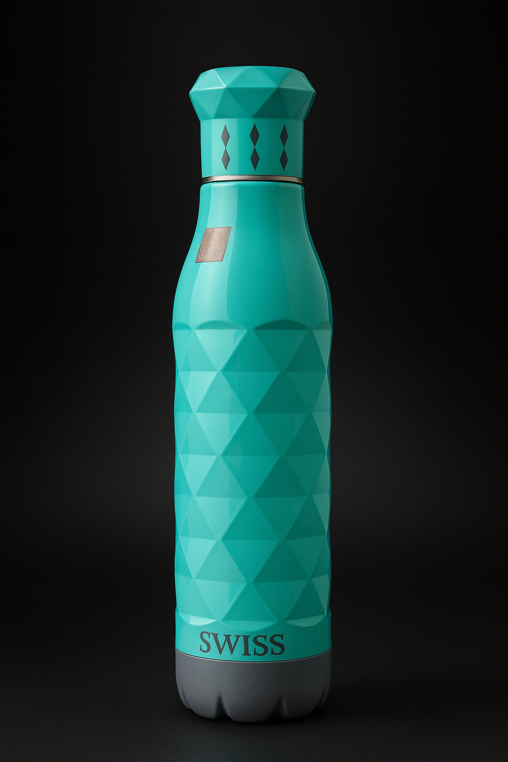 Swiss Printed Pu 750ml Sky Blue Water Bottle