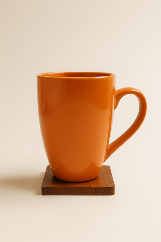 Bhokals Solid Orange Coffee Mug