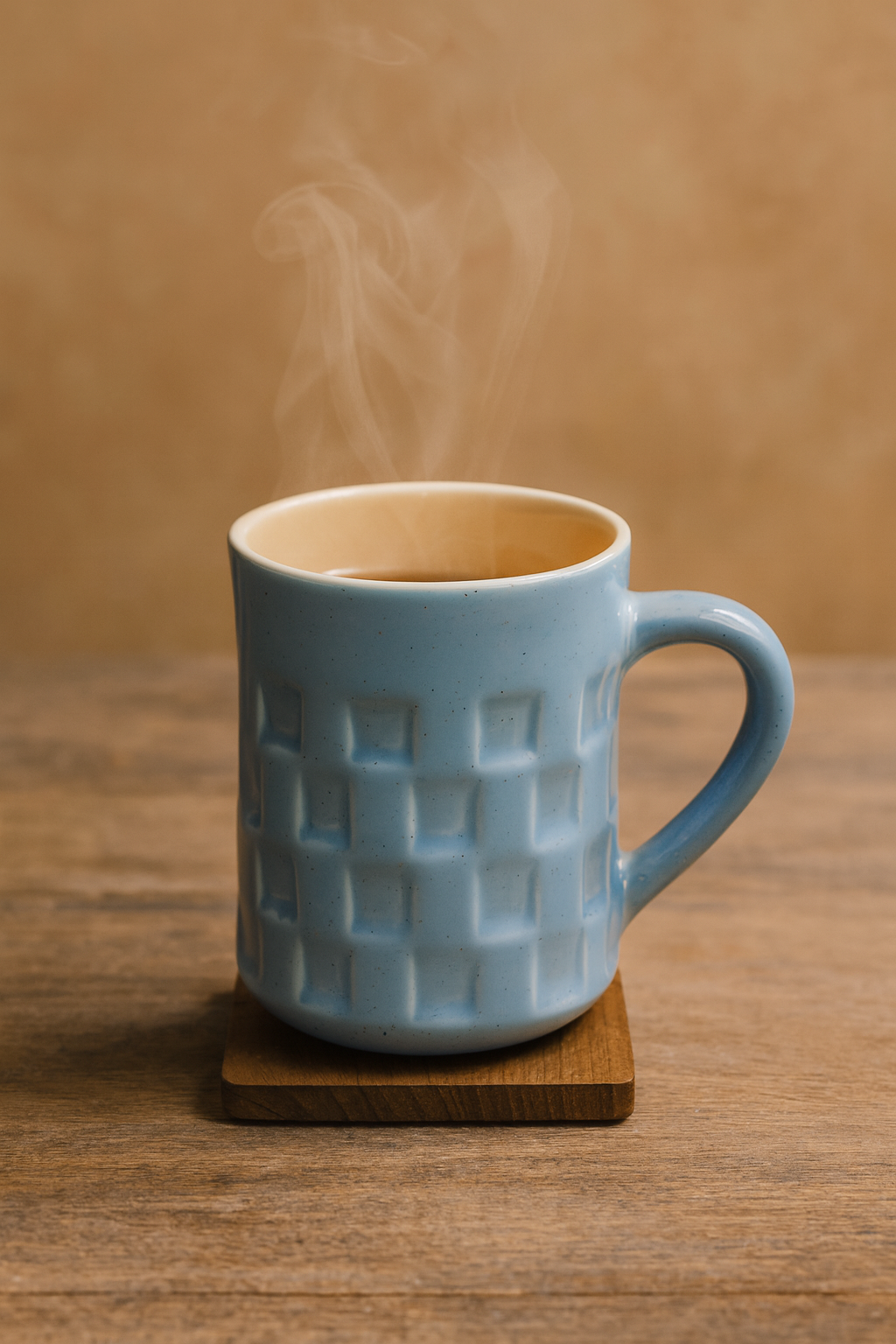 Bhokals Texture  Pattern Blue Coffee Mug