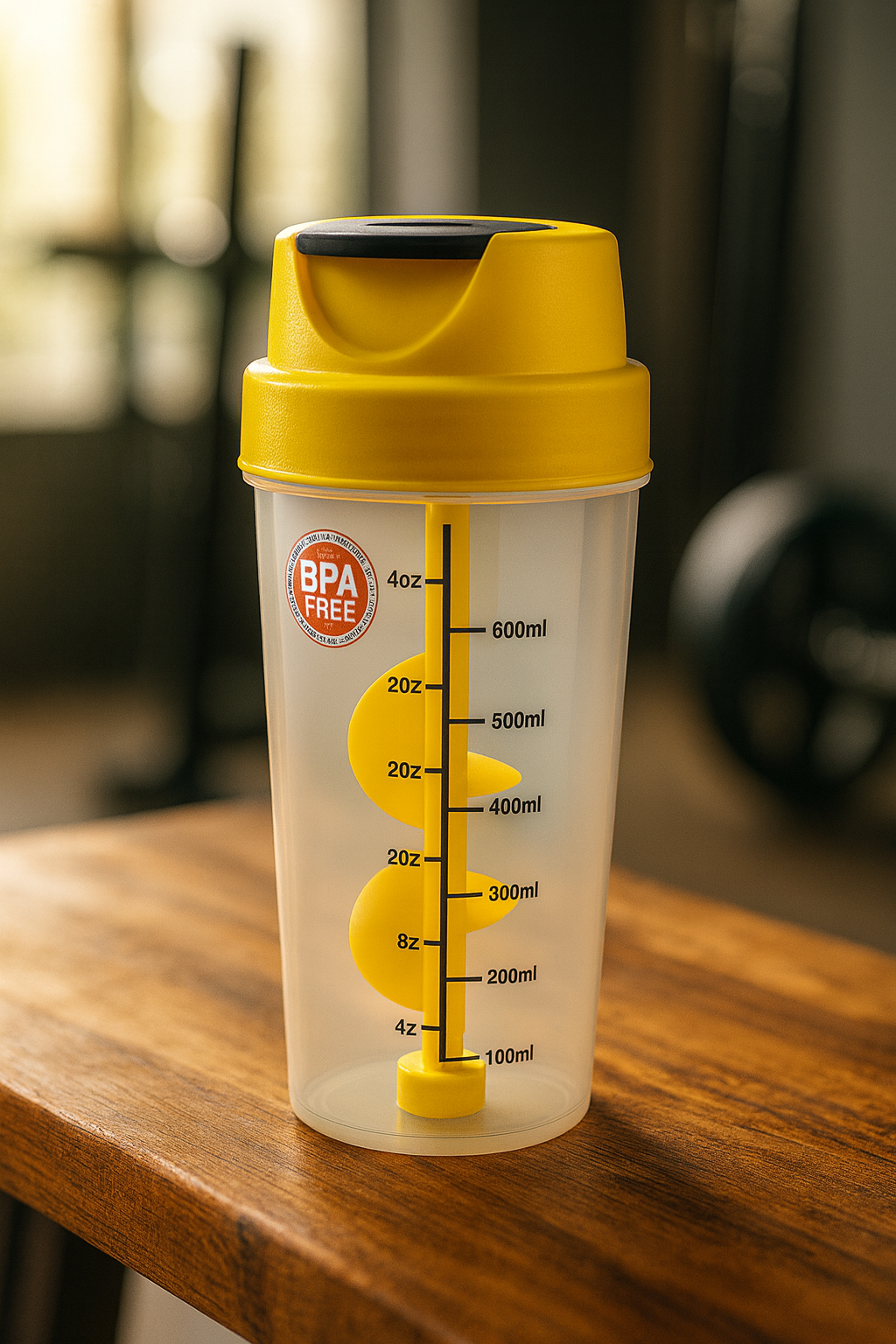 Typhoon Mixer Yellow Gym Shaker
