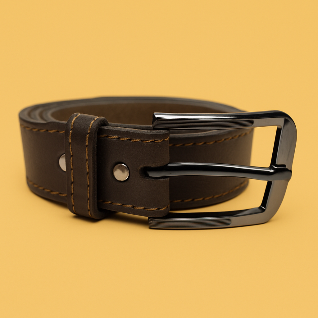 BROWN MEN BELT