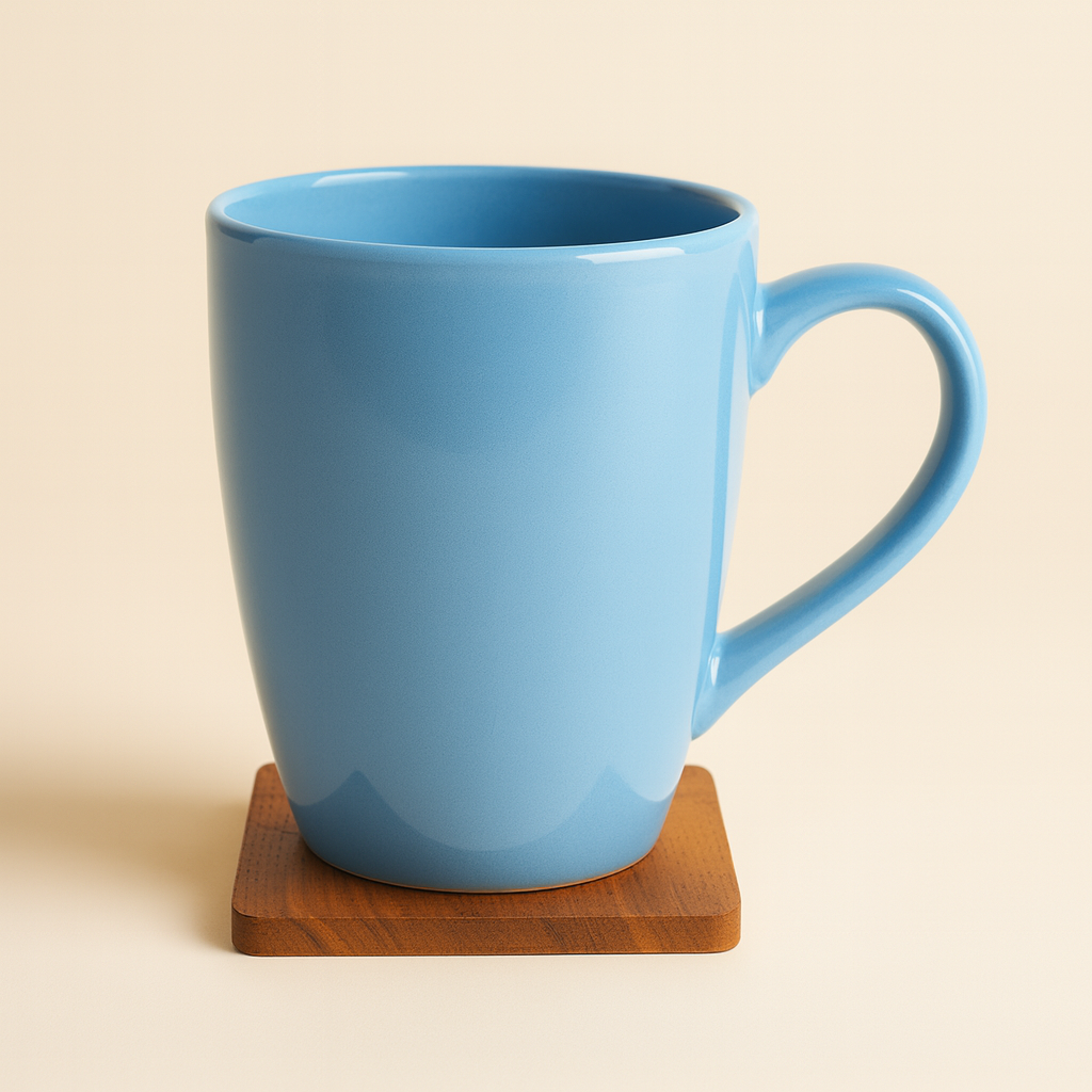 Bhokals Solid Sky Blue Coffee Mug