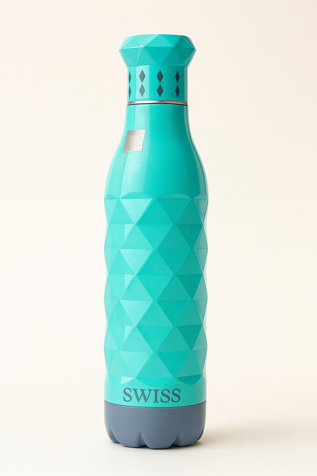 Swiss Printed Pu 750ml Sky Blue Water Bottle