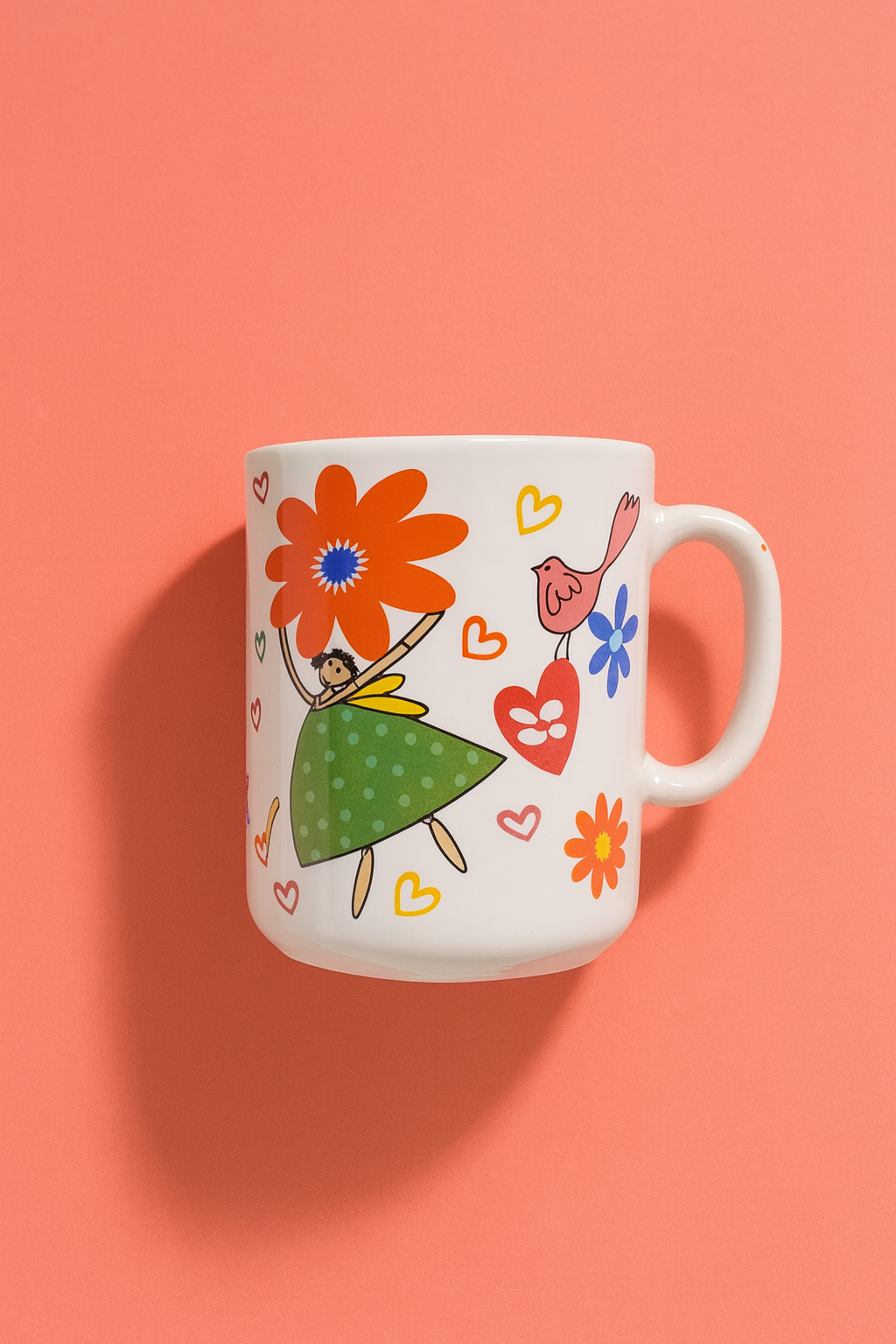 Bhokals Friend Cartoon White Coffee Mug