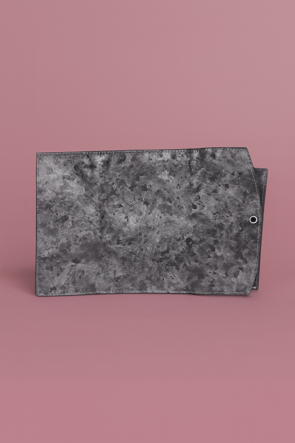 Leather Grey Texture Women Wallet