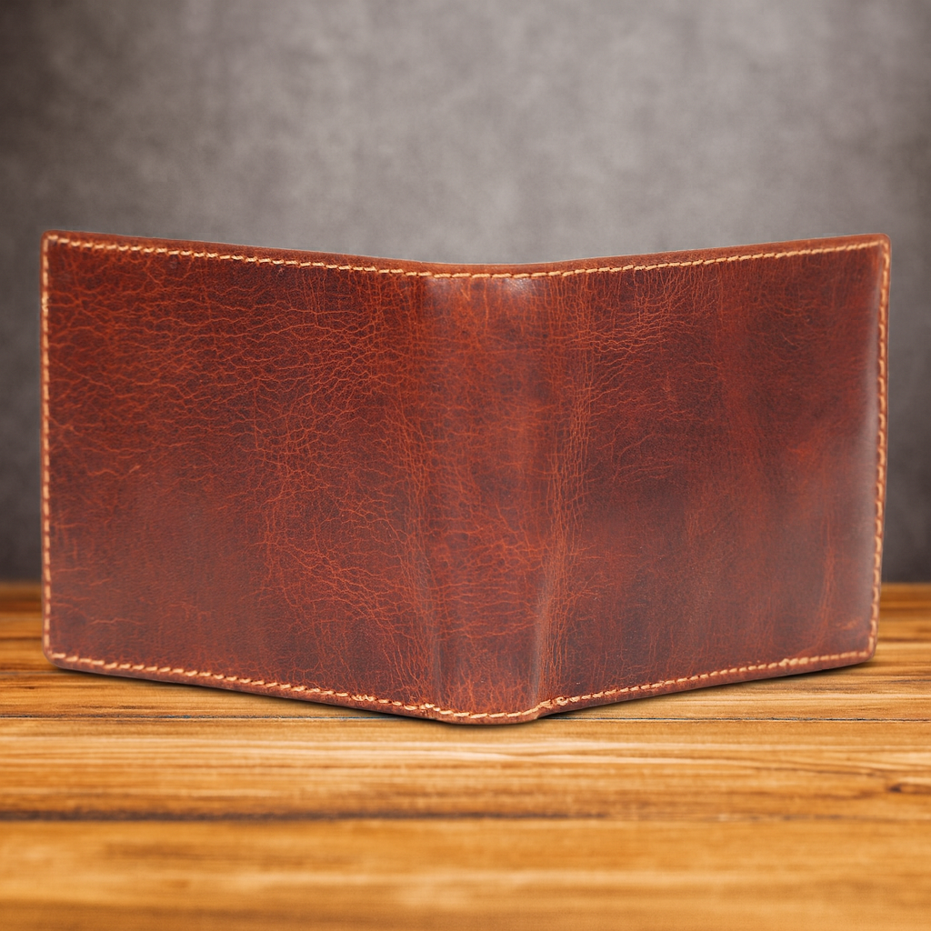 Leather Tan Men Wallet