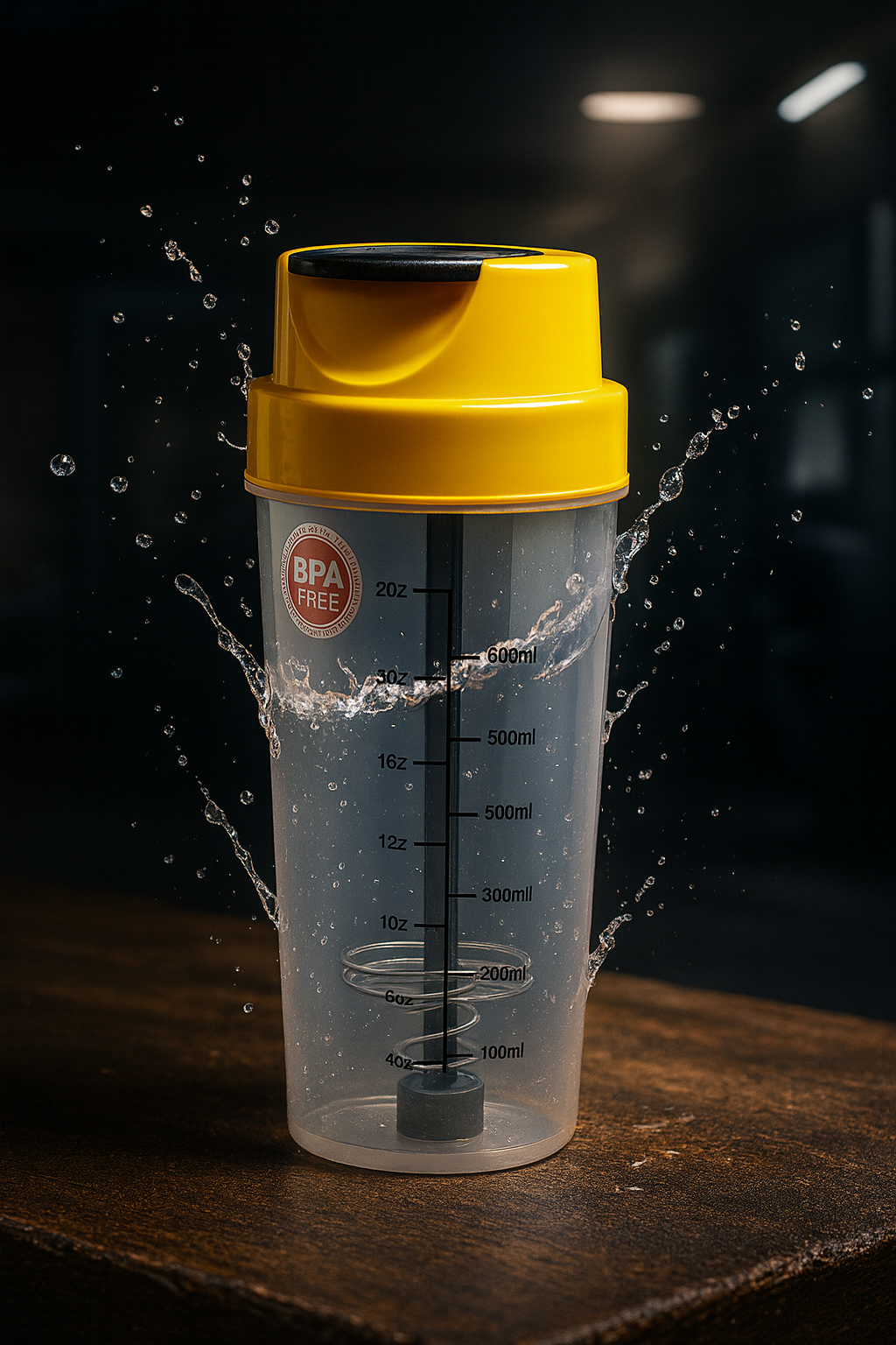 Typhoon Mixer Yellow Gym Shaker