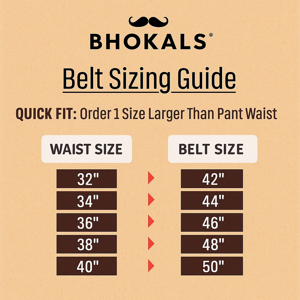 Bhokals Men Black Casual Leather Belt
