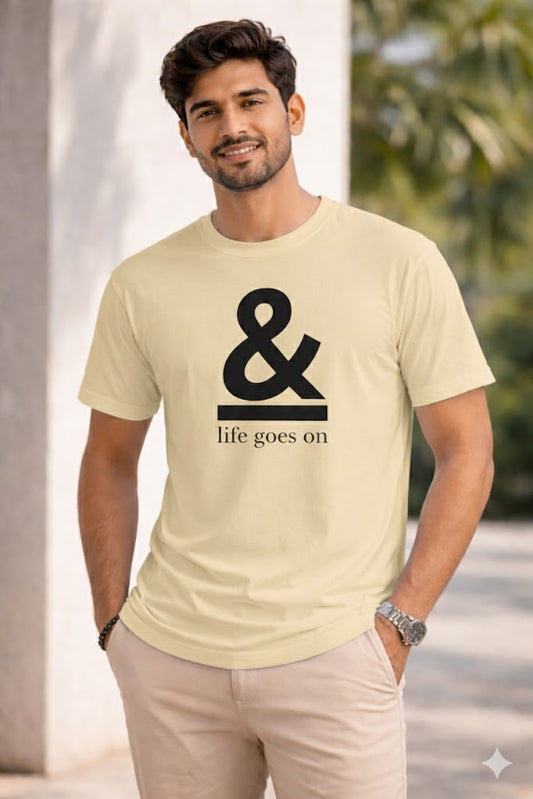 Bhokals " & " Printed, Round Neck, Cotton, Super Soft T-Shirt