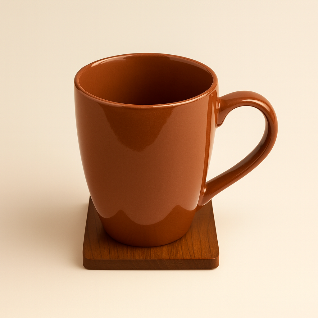 Bhokals Solid Brown Coffee Mug