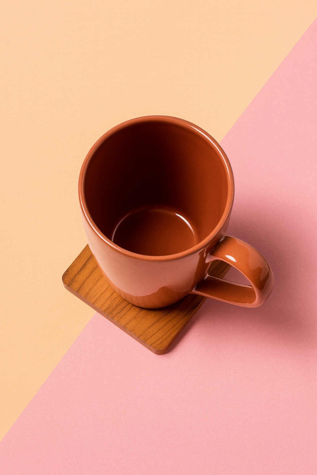Bhokals Solid Brown Coffee Mug