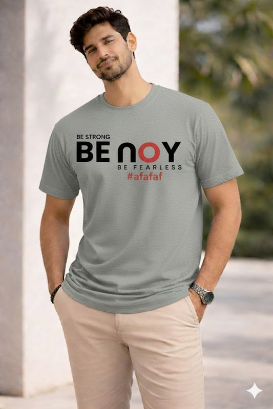 Bhokals " Be You " Printed, Round Neck, Cotton, Super Soft T-Shirt