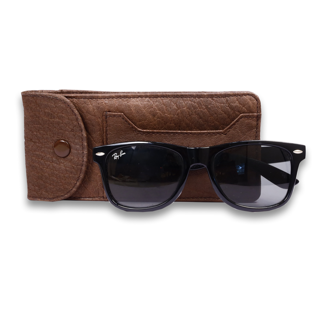 Leather Brown crocs sunglass Pouch Bhokals
