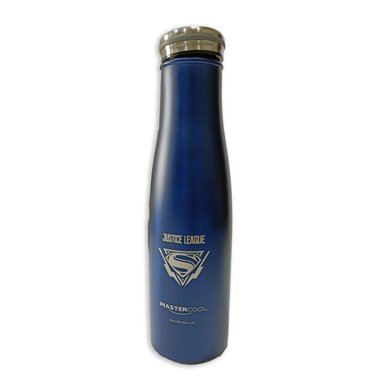 Master Cool Justice League printed Blue Steel water Bottle