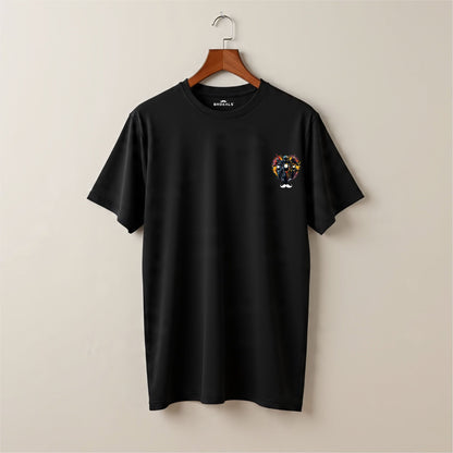 Bhokals Premium Oversized Front & Back Printed T-Shirt for Men - Biker