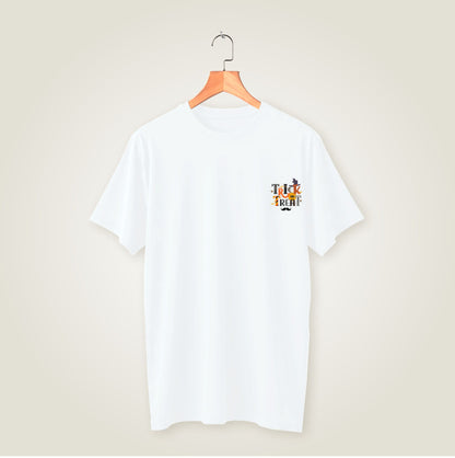Bhokals Premium Oversized Front & Back Printed T-Shirt for Men - Trick N Treat