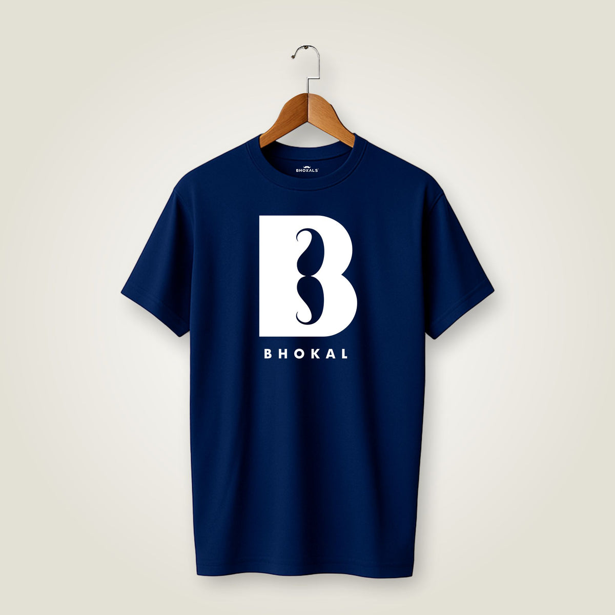 Big B Printed Round Neck Cotton Men T-Shirt