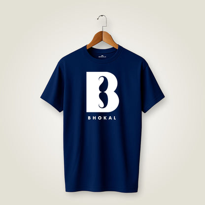 Big B Printed Round Neck Cotton Men T-Shirt