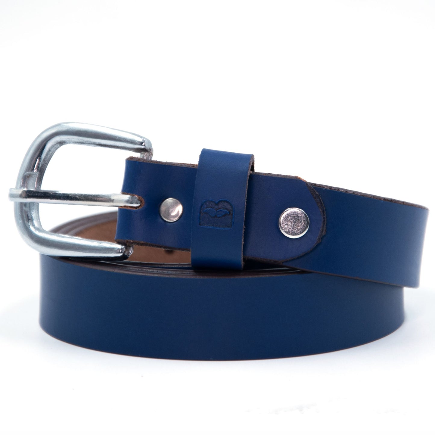 Bhokals Women Blue Leather Belt