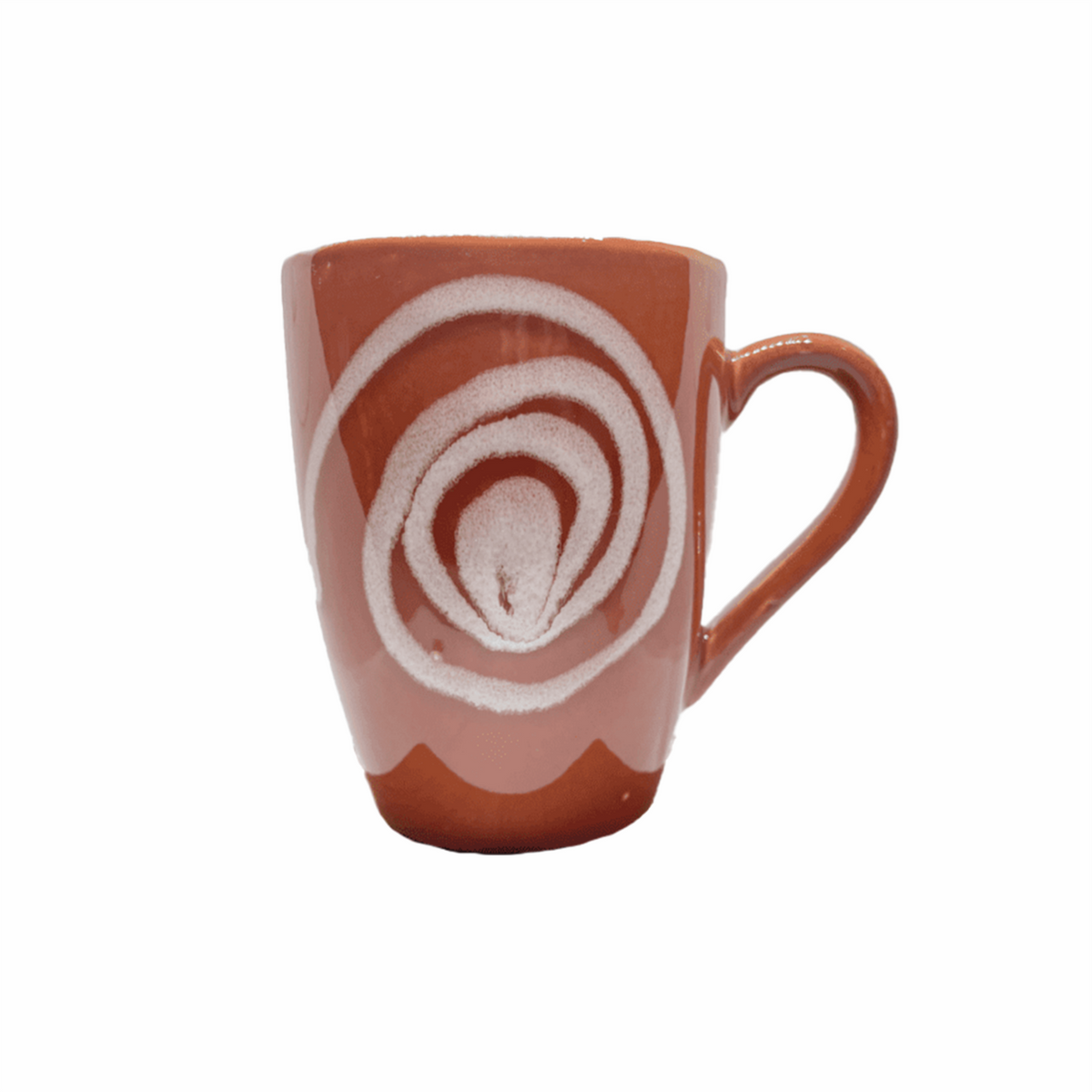 Bhokals Circle Printed Brown Coffee Mug