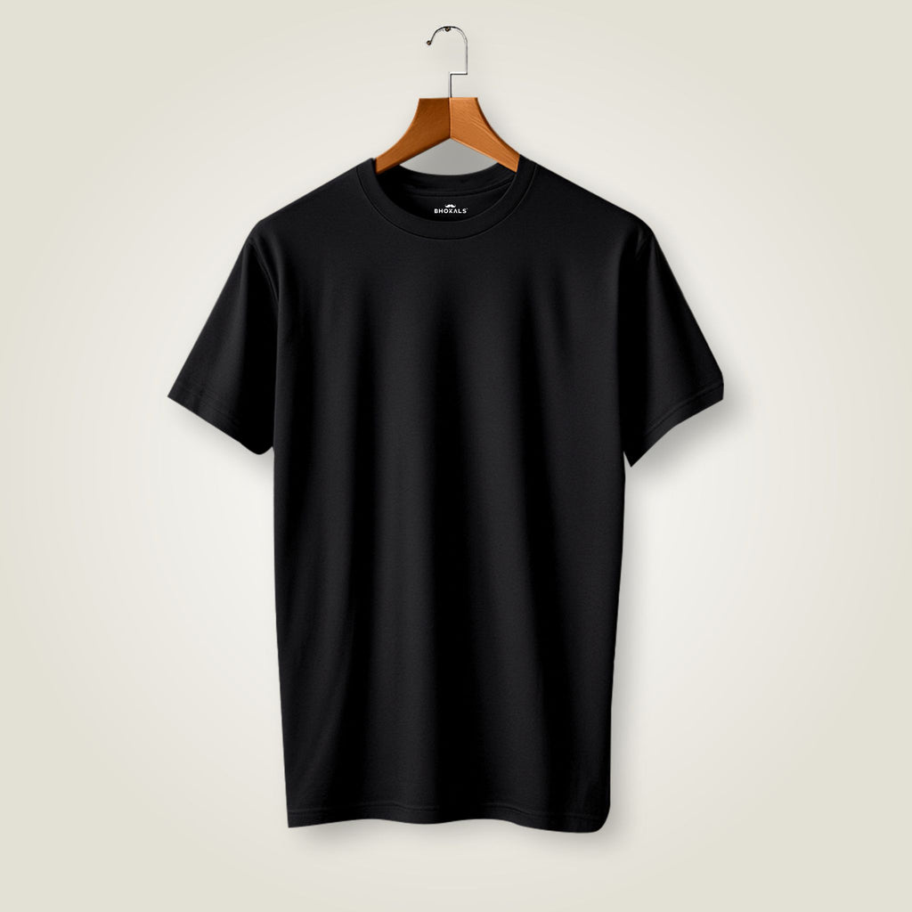 Plain Cotton Round neck Men T-Shirt
