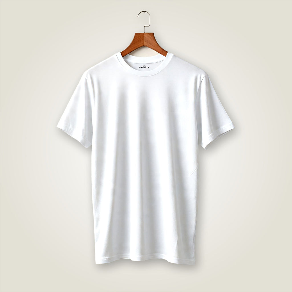 Plain Cotton Round neck Men T-Shirt