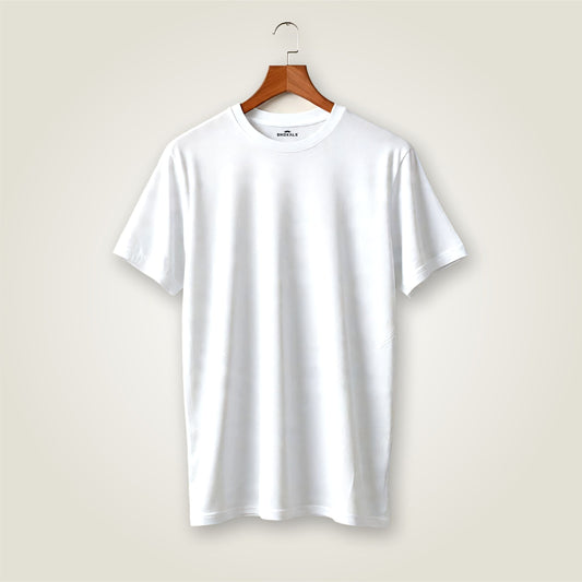 Plain Cotton Round neck Men T-Shirt