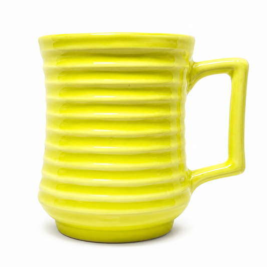 Bhokals Line Texture Pattern Green Coffee Mug