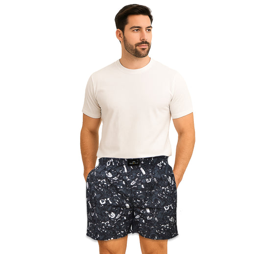 Grey Ghost Printed Cotton Boxer For Men