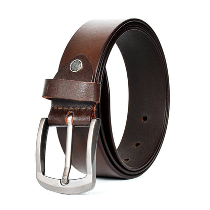 Bhokals Men Brown Casual Leather Belt