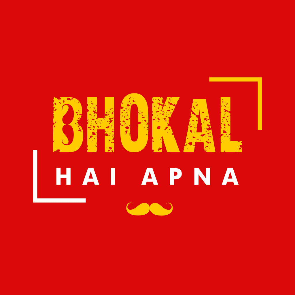 Bhokal Hai Apna Printed Round Neck Cotton Men T-Shirt