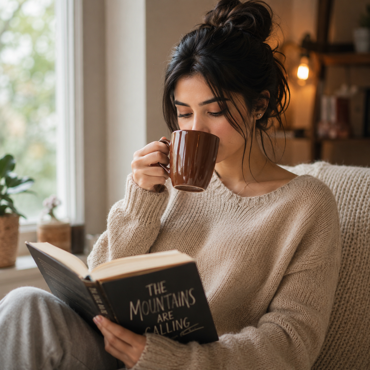 Bhokals Solid Brown Coffee Mug