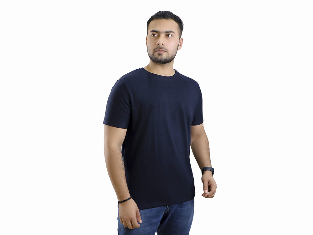 Plain Cotton Round neck Men T-Shirt